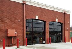 Commercial plumbing installation for a municipal fire station in Durham, NC, ensuring high-pressure water system reliability by D&L Plumbing
